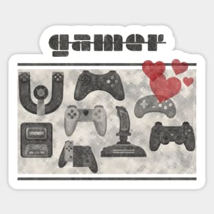 Gamer All The Time Sticker